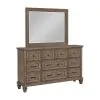 New Classic 00-B2114B-DM New Classic 00-B2114B-DM Mariana - Dresser & Mirror - Brown