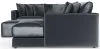 Jackson Furniture Industries 2245/36/31/59/76/12-23 Jackson Furniture Industries 2245/36/31/59/76/12-23 Remington - 5 Piece Modular Sectional (RSF Chaise) And 1 Included Cocktail Ottoman - Slate