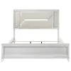 Coaster Fine Furniture 224961KWB1 Marmore - California King Headboard, Box 1 of 3 - White
