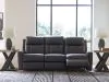 Benchcraft® 7471388 Mackmenville - Reclining Sofa - Carbon
