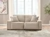 Benchcraft® 87003S1 Carceri - 2-Piece Power Reclining Sectional Loveseat - Cashmere