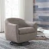 Ashley Furniture A3000003 Upshur - Swivel Glider Accent Chair - Taupe