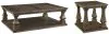 Ashley Furniture T776-1 Johnelle - Rectangular Cocktail Table - Gray