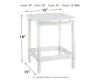 Ashley Furniture P011/898(2)/703 Sundown Treasure - 3 Pc. - Conversation Set - White