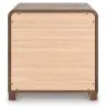 Ashley Furniture PCB386-92 Fortlorn - Two Drawer Night Stand - Walnut Brown