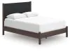 Ashley Furniture PCB2614B24 Pamytta - Queen Upholstered Panel Bed - Brown