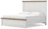 Benchcraft® B4615B10 Benchcraft® B4615B10 Savonport - King Panel Bed - White / Brown
