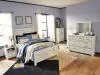 Ashley Furniture B331B6 Bellaby - Queen Crossbuck Panel Bed - Whitewash
