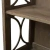 Liberty Furniture 412-HOJ-3DS Simply Elegant - 3 Piece Home Office Set (Desk & Hutch Set) - Heathered Taupe