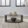 Liberty Furniture 145-OT1010 City View - Oval Cocktail Table - Coffee Bean
