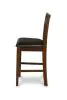 New Classic D1701-22-BRN New Classic D1701-22-BRN Gia - Counter Chairs (Set of 2) - Brown - Faux Leather