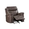 New Classic U1798-13P1-MCH Quade - Glider Recliner With Power Footrest - Mocha