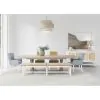 Riverside Furniture 30723 Rosalie - Long Dining Bench - Natural