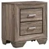 CoasterEveryday 204191KW-S5 Kauffman - 5 Piece California King Bedroom Set - Washed Taupe