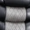New Classic U7005-30P1-BKG New Classic U7005-30P1-BKG Nikko - Sofa With Power Footrest - Black / Gray