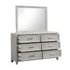 New Classic 00-2442-DM New Classic 00-2442-DM Fiona - Dresser & Mirror - Gray