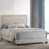 Intercon UB-BR-ZONFUL-FOG-C Zion - Upholstered Full Bed - Fog