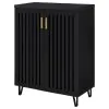 Coaster Fine Furniture 950422 Brixton - 2-Door Entryway Shoe Storage Cabinets - Black