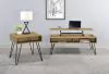 Coaster Fine Furniture 723368-S2 Fanning - 2 Piece Lift Top Coffee And End Table Set - Golden Oak