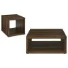 Coaster Fine Furniture 710508-S2 Frisco - 2 Piece Coffee And End Table Set - Dark Pine