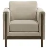 Coaster Fine Furniture 511103 Islington - Fabric Upholstered Panel Arm Accent Chair - Taupe