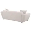 Coaster Fine Furniture 509301 Destino - Chenille Upholstered Splayed Arm Sofa - Greige