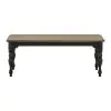 Liberty Furniture 244B-CD-3DLS Liberty Furniture 244B-CD-3DLS Magnolia Manor - 3 Piece Drop Leaf Set - Weathered Bark & Antique Black