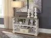 Ashley Furniture T814-5 Havalance - Console Sofa Table - Gray / White