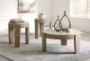 Ashley Furniture T237-13 Guystone - Occasional Table Set (Set of 3) - Light Brown
