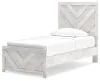 Ashley Furniture B3788B6 Ashley Furniture B3788B6 Cayboni - Twin Panel Bed - Whitewash