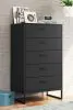 Ashley Furniture EB1865-245 Socalle - Five Drawer Chest - Black