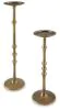 Ashley Furniture A2000683 Larwick - Candle Holder Set (Set of 2) - Antique Brass Finish