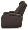 Ashley Furniture 1610413 Schooner Rocks - Power Recliner / Adj Headrest - Umber