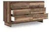 Ashley Furniture PCB3367-231 Chirason - Six Drawer Dresser - Brown