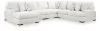 Ashley Furniture PC66906S12 Ashley Furniture PC66906S12 Misty-Lakes - 5-Piece Sectional With LAF Corner Chaise - Chalk