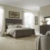 Liberty Furniture 297-BR-CPB Paradise Valley - California King Panel Bed - Saddle Brown