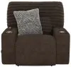 Jackson Furniture Industries 7619107-1847/09-1998/09 Zen - Power Recliner With CR3 Heat / Massage / Zero Gravity - Chocolate