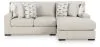 Benchcraft® 75105S3 Benchcraft® 75105S3 LaureLGrove - 2-Piece Sectional With RAF Corner Chaise - Pebble