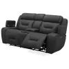 Liberty Furniture 7019CO-22P Liberty Furniture 7019CO-22P Chapman - Loveseat With Console P2 & ZG - Aline Coal