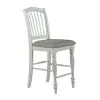 Liberty Furniture 334-B150224 Cumberland Creek - Slat Back Counter Chair - White