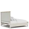 Riverside Furniture 79470-79471-79472 Glenndale - Queen Panel Bed - Aged White