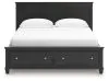Ashley Furniture B687B20 Ashley Furniture B687B20 Lanolee - California King Panel Storage Bed - Black