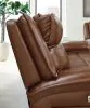 Ashley Furniture U1120415 Healy Pier - Power Reclining Sofa / Adj Headrest - Chocolate