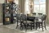 Ashley Furniture D736/32/124(6)/76(2) Ashley Furniture D736/32/124(6)/76(2) Tyler Creek - 9 Pc. - Counter Table, 6 Barstools, 2 Cabinets - Dark Gray