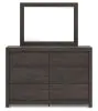 Ashley Furniture PCB3370B1 Fraluna - Dresser And Mirror - Charcoal