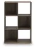 Ashley Furniture EA1104-3X2 Ashley Furniture EA1104-3X2 Shallifer - Six Cube Organizer - Brown