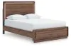 Ashley Furniture PCB386B2 Ashley Furniture PCB386B2 Fortlorn - Queen Panel Bed - Walnut Brown