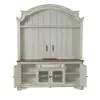 Liberty Furniture 244-EC74 Magnolia Manor - Arched Entertainment Hutch - Antique White