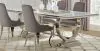 CoasterElevations 108811 Antoine - Rectangular Glass Top Dining Table - White