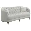 CoasterElevations 505641-S2 Avonlea - 2 Piece Upholstered Sloped Arm Sofa Set Fabric - Gray
